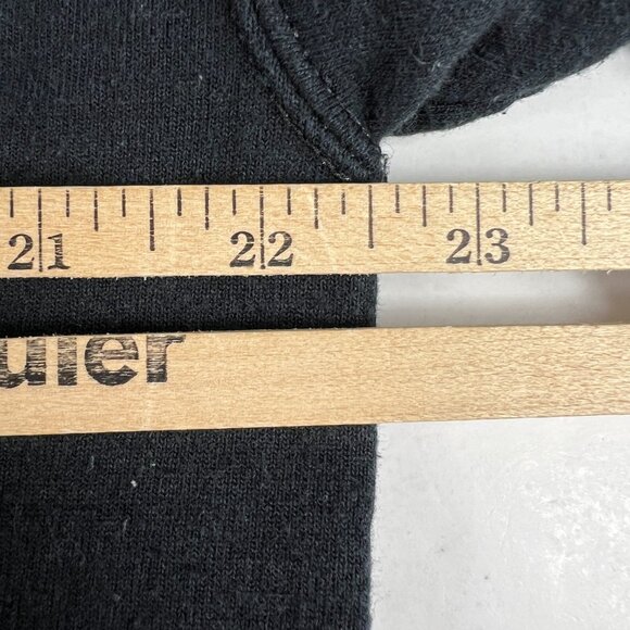 Champion RIT Rochester Technology Tigers Sweatshirt Large Black Faded Crewneck - Picture 12 of 13